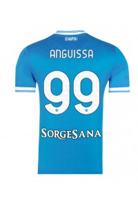 SSC Napoli Frank Anguissa #99 Fotballdrakt Hjemme Klær 2025-26 Korte ermer
